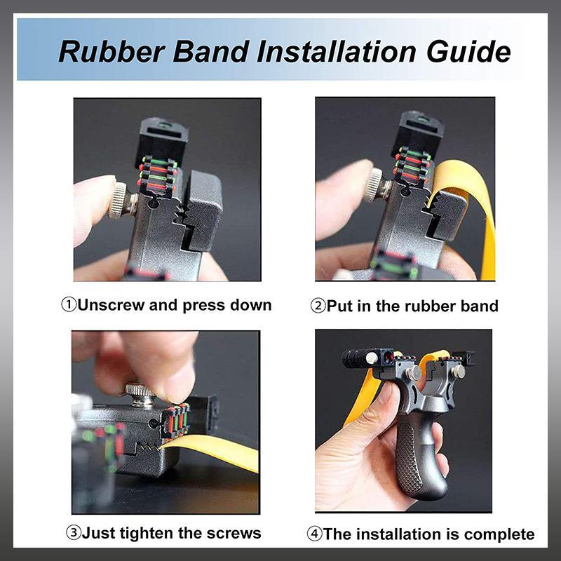 Professional Resin Laser Slingshot + 100 Mud Pills
