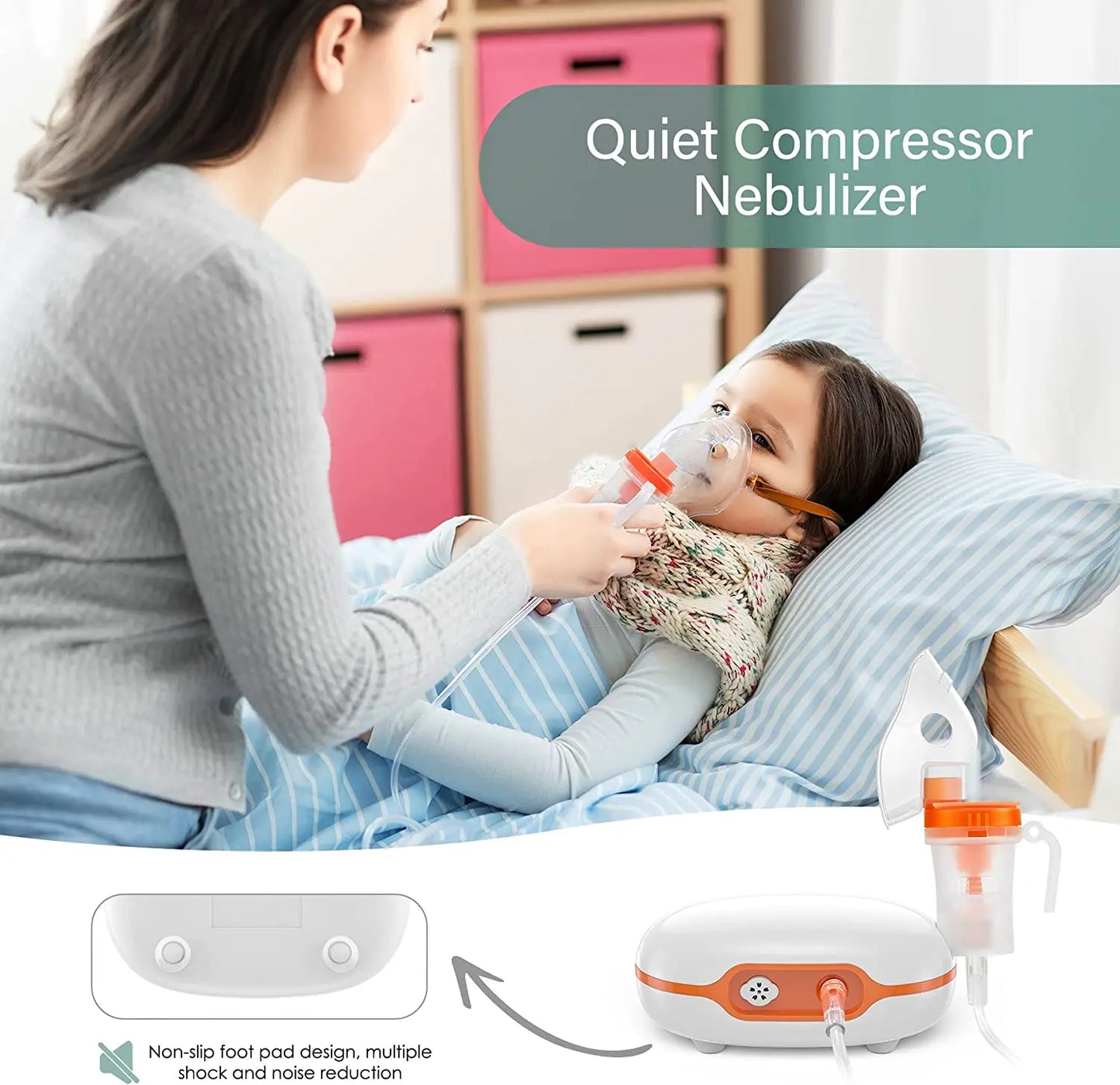 Nebulizer Machine for Adults & Kids