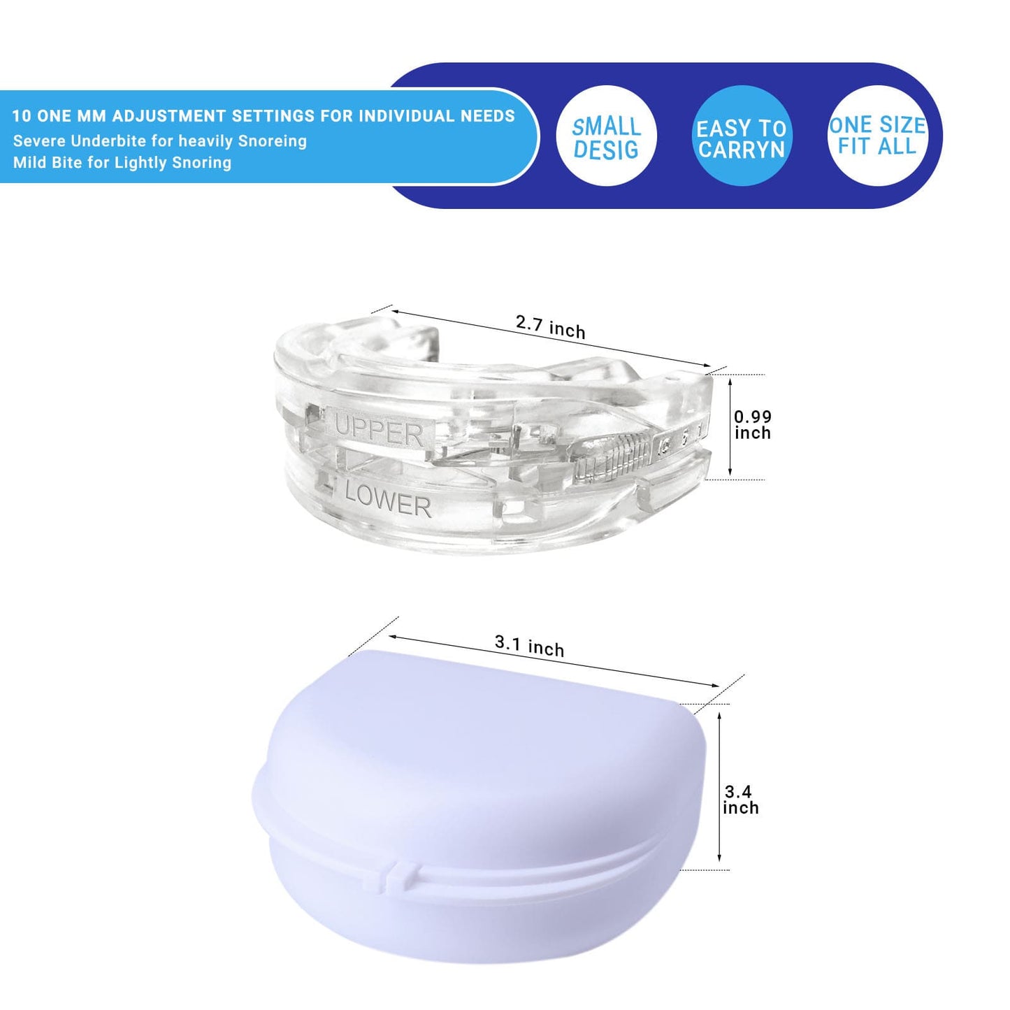 Anti-Snore Mouthpiece