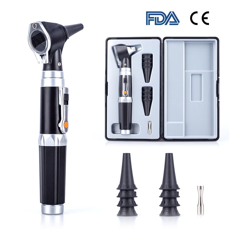 Otoscope with 8 Tips